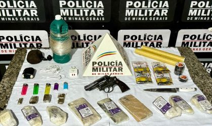 Homens são presos após tentarem jogar objetos dentro de penitenciária em MG