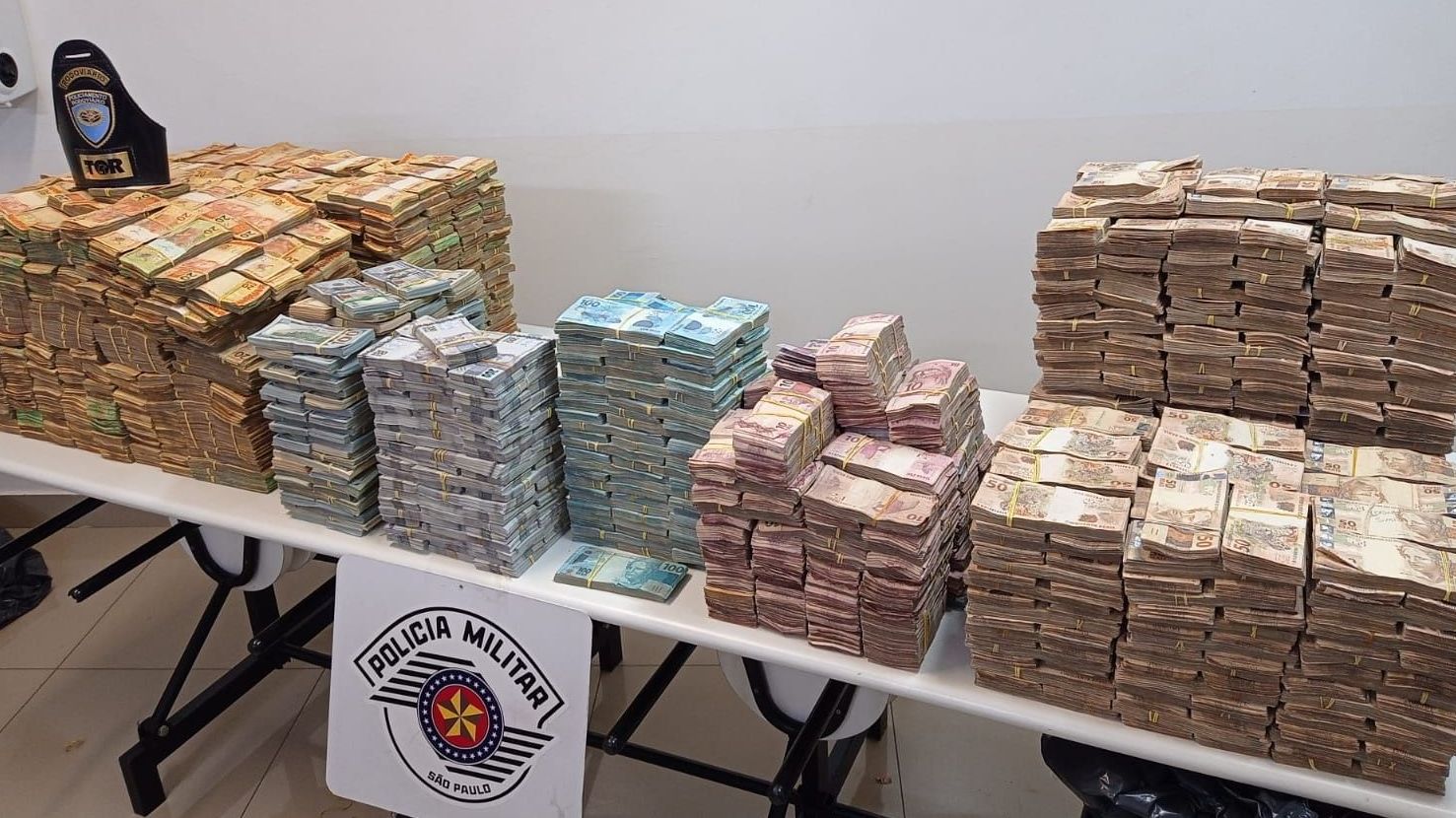 PF e GAECO deflagram Operação Hetera -Divulgação / PMESP