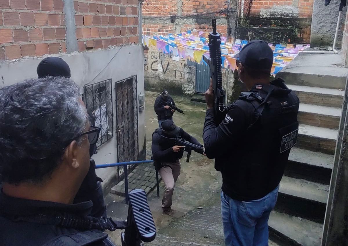 Imagem de destaque do post: Motorista do tráfico é preso em Salvador acusado de homicídio