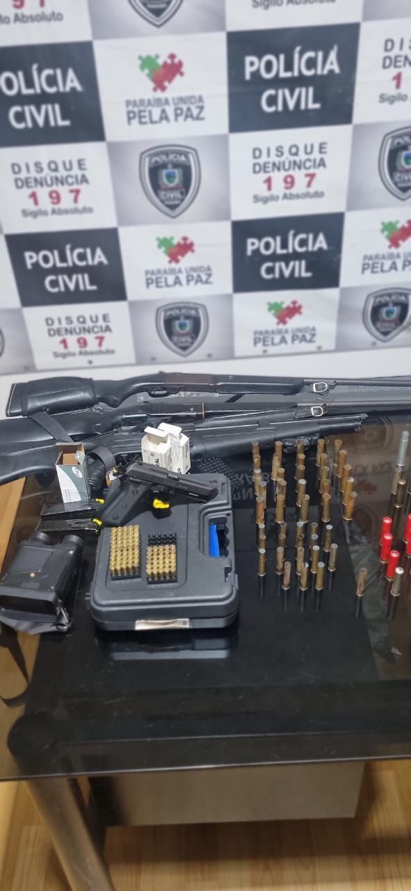 Polícia também investiga outros crimes patrimoniais na região • Reprodução/Polícia Civil de Paraíba
