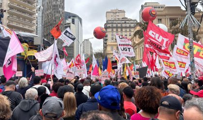 Ato da esquerda em SP: Poder360 estima 4,3 mil; USP/Cebrap, 8,8 mil