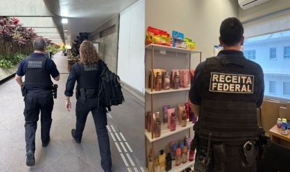 Comércio ilegal: Receita Federal barra venda de produtos na Paulista