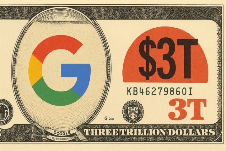 Alphabet atinge US$ 3 trilhões em valor de mercado pela 1ª vez