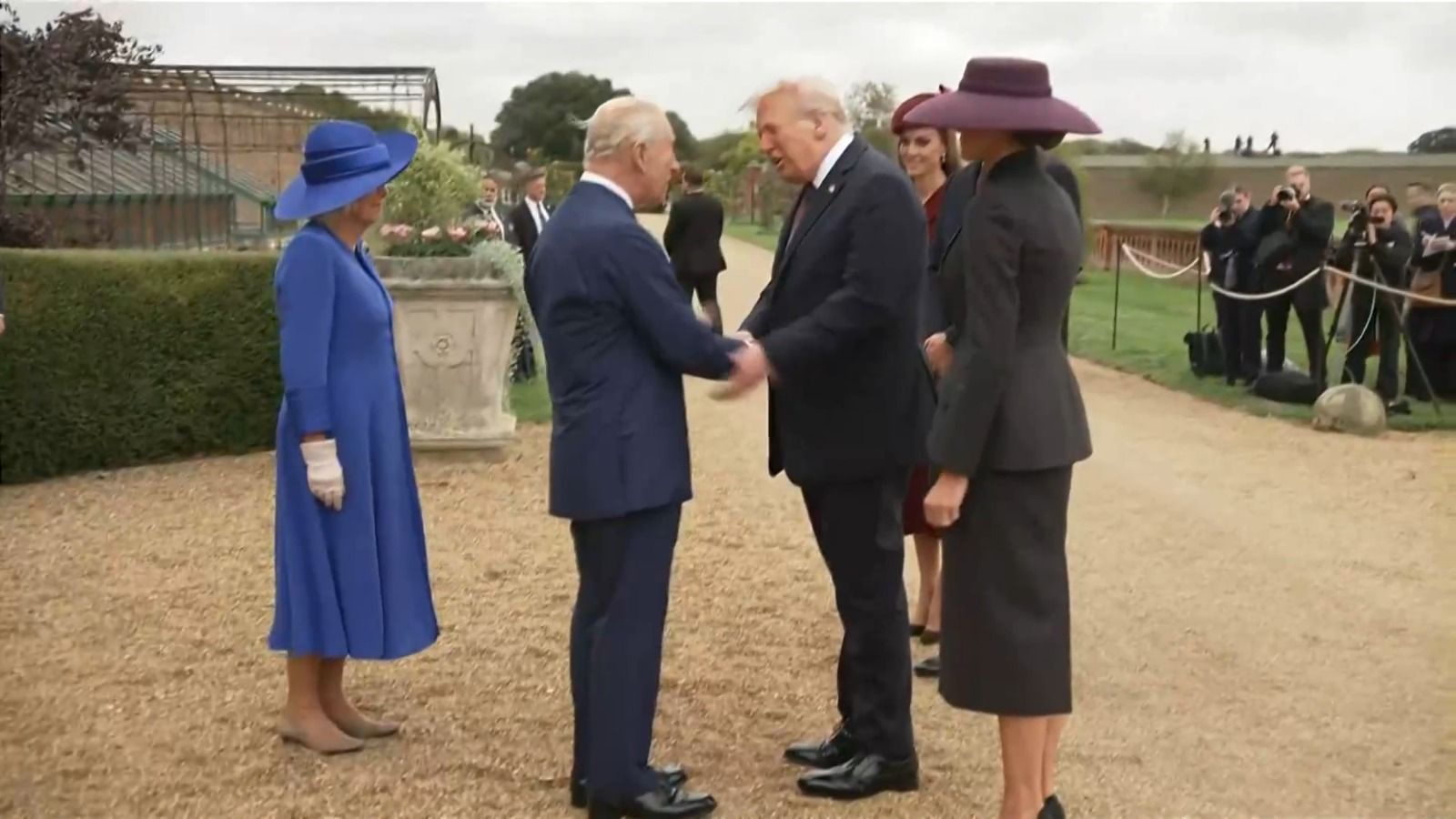 Trump e Rei Charles