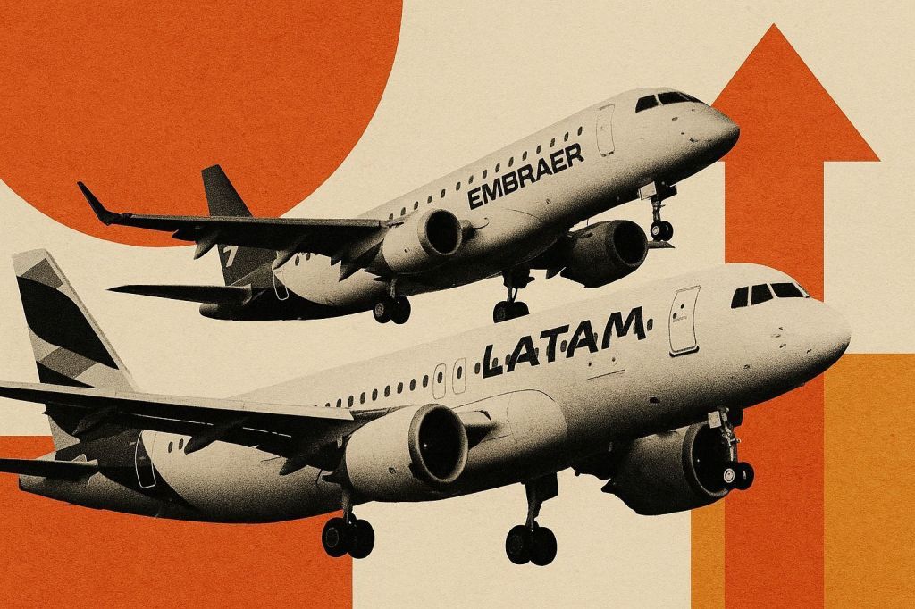 Latam encomenda da Embraer 24 aviões E2 e 50 opções de compra | CNN Brasil