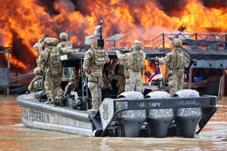 Operações da PF no Amazonas impõem R$ 1,4 bilhão em prejuízos ao garimpo ilegal