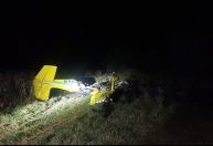 Resgate após queda de avião no Pantanal durou 9 horas, segundo bombeiros