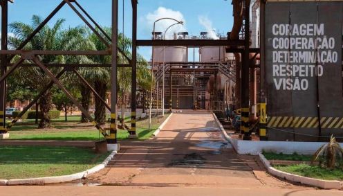 Fachada de planta da Hydro