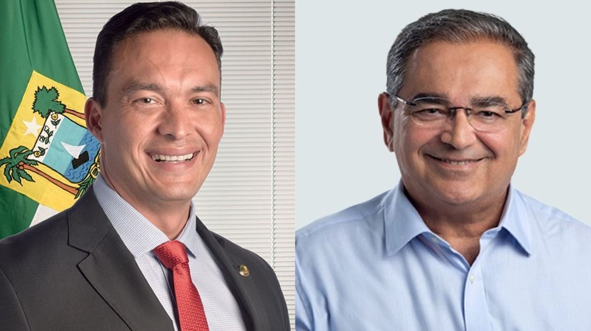 O senador Styvenson Valentim (PSDB) e o ex-prefeito de Natal Álvaro Dias (Republicanos)