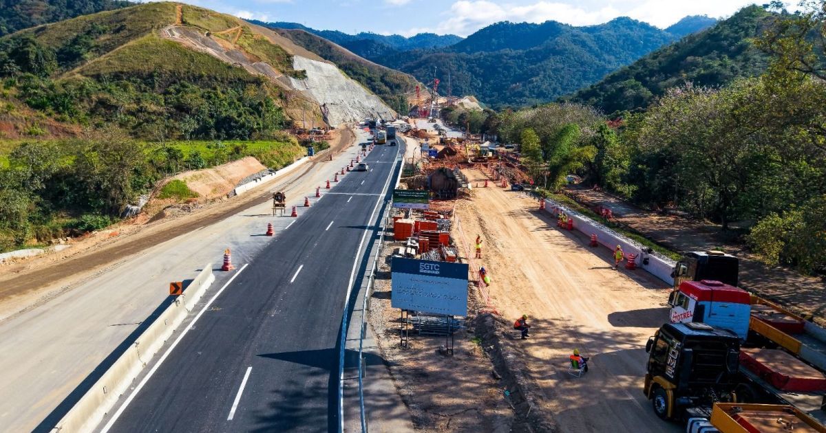 Obra bilionária na Dutra avança e deve ficar pronta um ano antes do prazo