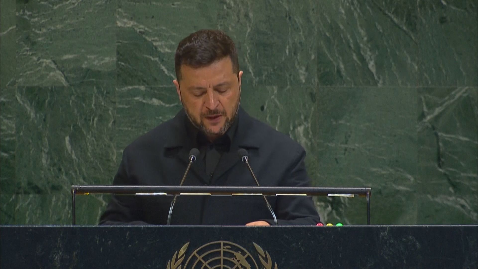 Zelensky discursa na Assembleia Geral da ONU