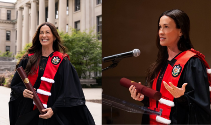 Alanis Morissette recebe doutorado honorário da Universidade de Ottawa