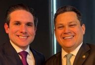 Alcolumbre publica foto junto a Hugo em meio a rumores de relação abalada