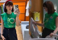 Alice Wegmann prova que cena de "Vale Tudo" sem barriga não foi erro; veja