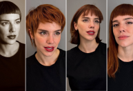 Alice Wegmann revela provas de cabelo de Solange no início de "Vale Tudo"