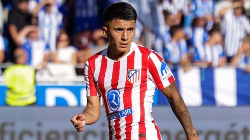 Thiago Almada pelo Atlético de Madrid