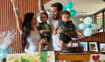 Clara Maia recebe alta do hospital após realizar cesárea de emergência