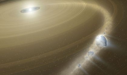 Astrônomos descobrem anã branca que devorou um mundo semelhante a Plutão