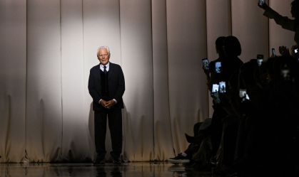 Em testamento, Armani lista compradores que podem levar fatia do império