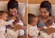 Esposa de João Gomes faz relato sobre 2º parto: "Nós conseguimos"