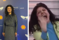 Atriz de "Enterre Seus Mortos" simula cena de terror ao vivo e viraliza