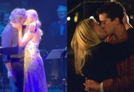 Joshua Jackson beija Busy Philips em reunião de "Dawson's Creek"; assista