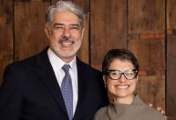 Sandra Annenberg fala sobre apresentar "Globo Repórter" com William Bonner