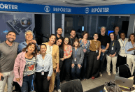 Bonner visita redação do "Globo Repórter" após anunciar saída do "JN"