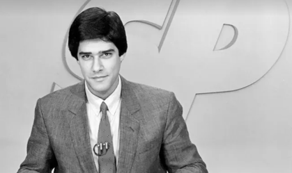 William Bonner apresenta o "Jornal Nacional" desde 1996