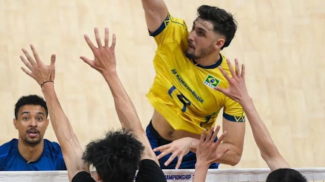 Brasil vence China pelo Mundial Masculino de Vôlei