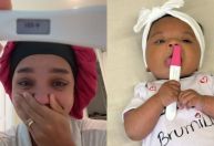 Brunna Gonçalves relembra um ano da descoberta da gravidez de Zuri