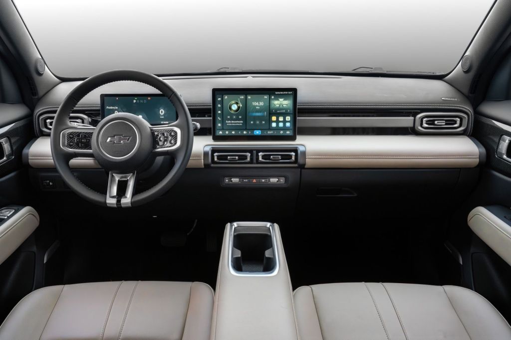 Interior do Chevrolet Spark EUV
