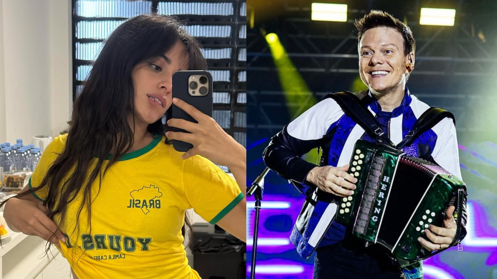 Michel Teló comemora Camila Cabello cantando “Ai Se Eu Te Pego” no The Town