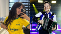 Michel Teló comemora Camila Cabello cantando "Ai Se Eu Te Pego" no The Town