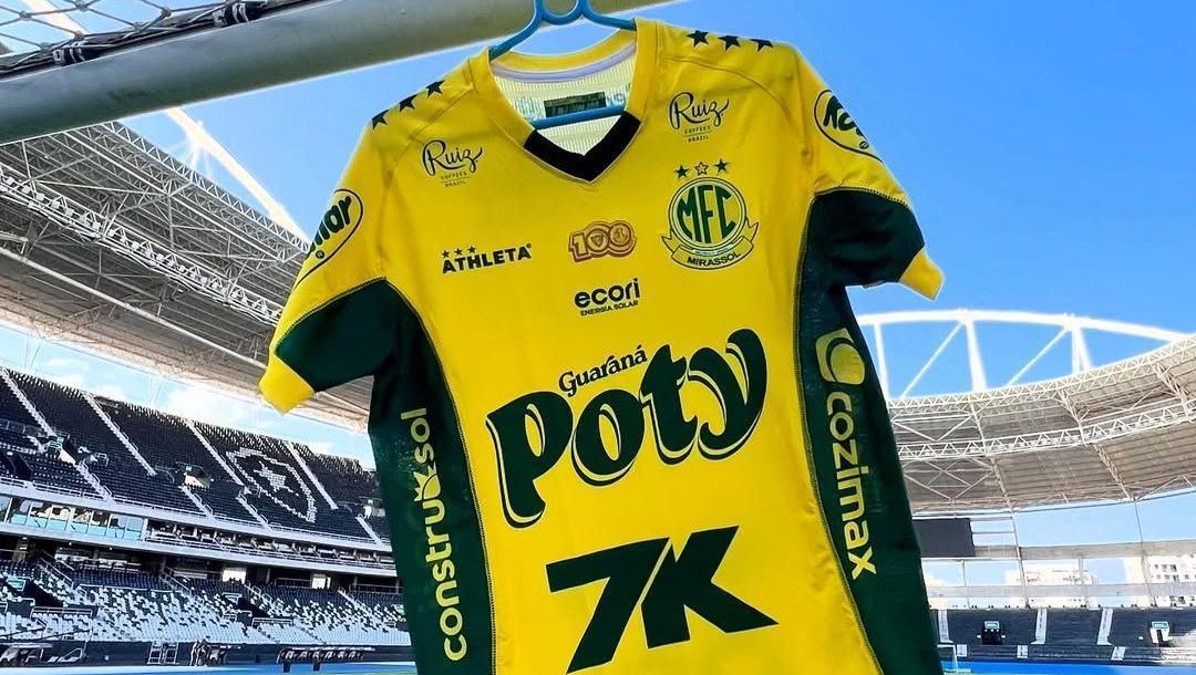 Camisa do Mirassol no Estádio Nilton Santos