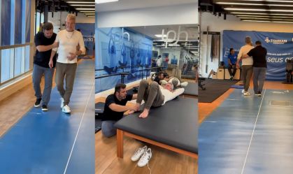 Carlinhos de Jesus mostra processo para voltar a andar após doença; veja