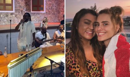 Carolina Dieckmmann faz homenagem a Preta Gil em aniversário