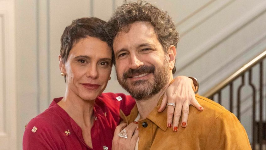 Celina and Esteban in the soap opera "Vale Tudo" • Globo/Leo Rosario