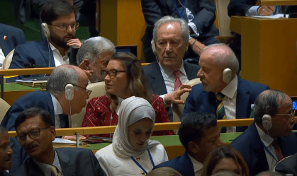 Veja momento em que Amorim alerta Lula quando Trump fala do Brasil na ONU