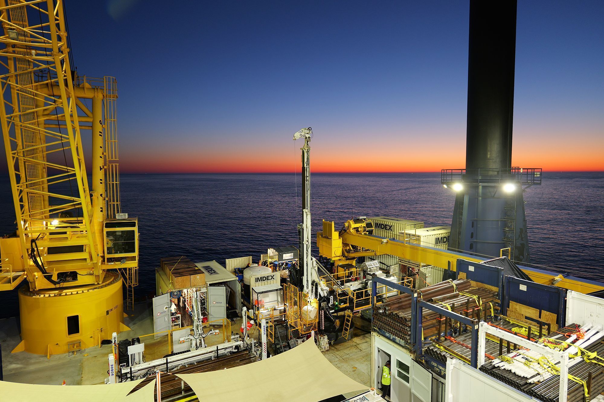 Um navio partiu de Connecticut em maio para passar três meses em busca de água doce nas profundezas do Oceano Atlântico
