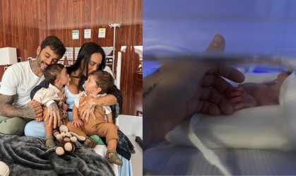 Clara Maia atualiza estado de saúde de bebê prematuro: "Longo caminho"