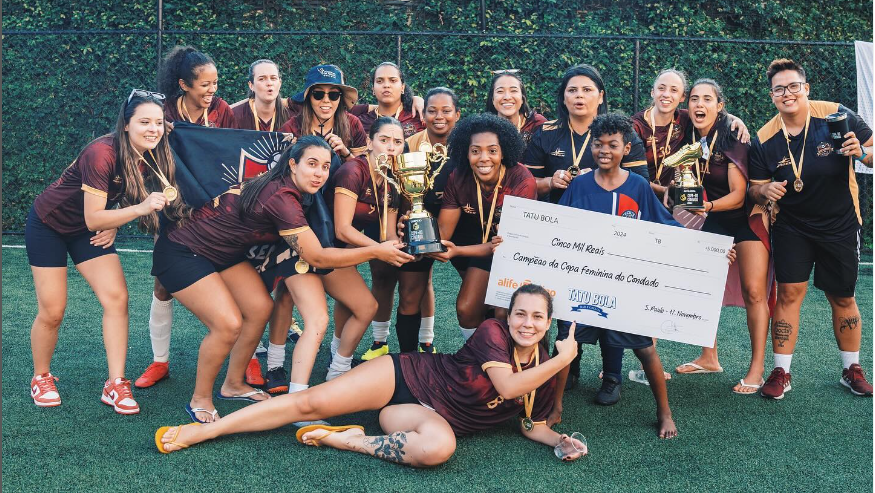 Equipe Bratuque, campeã da Copa do Condado 2024