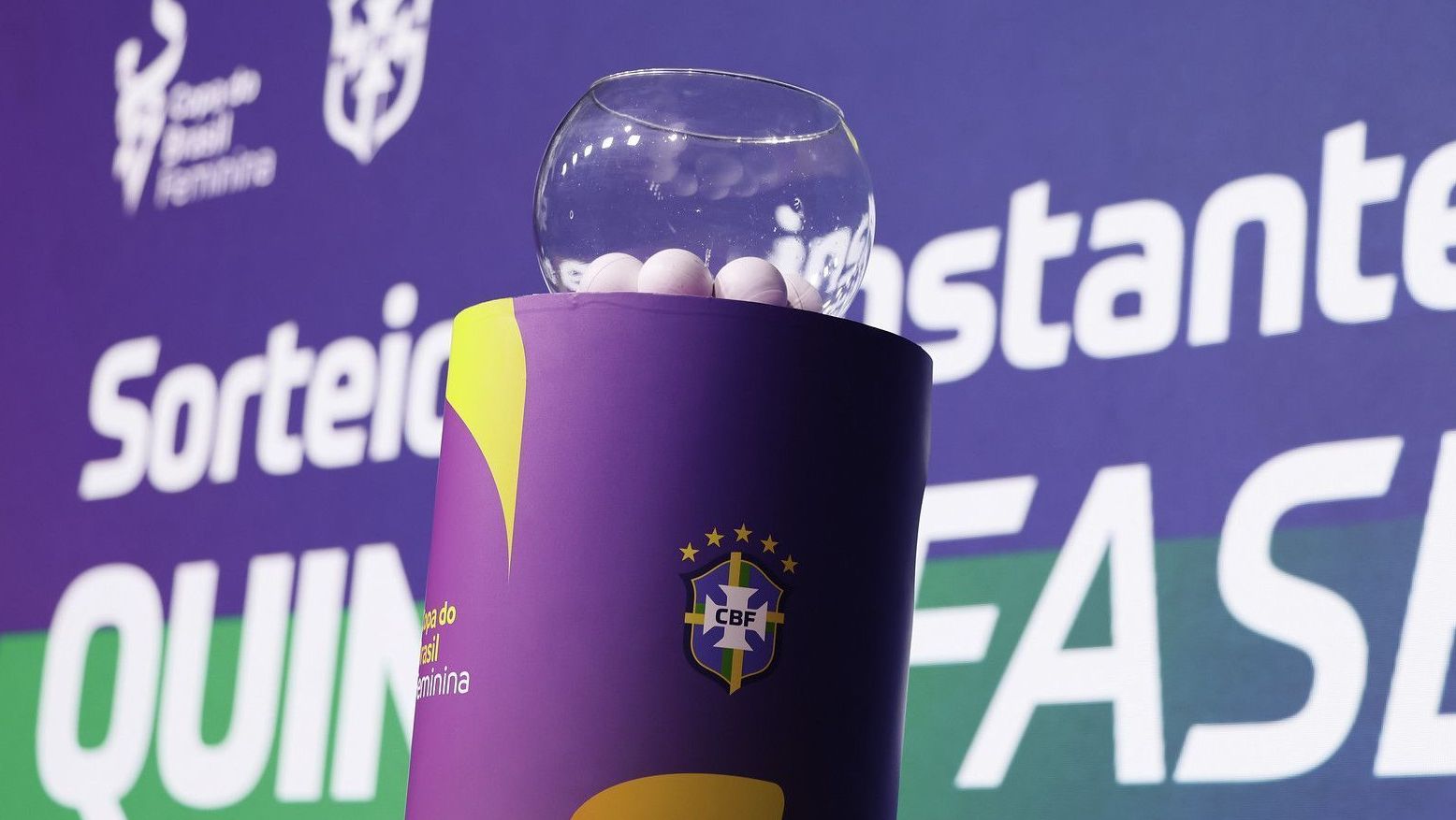 Pote do sorteio dos confrontos de quartas de final da Copa do Brasil Feminina