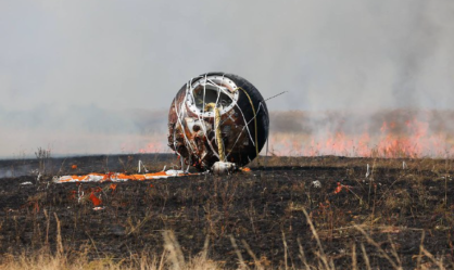 Satélite russo carregado de ratos e moscas pousa de volta na Terra