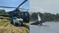 Avião que caiu em represa no Amazonas transportava mais de 500 kg de drogas