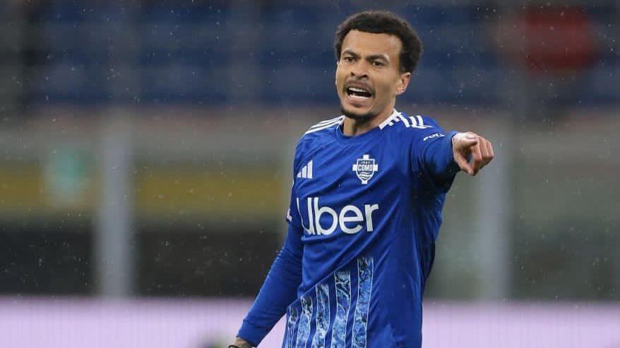 Dele Alli rescinde contrato com o Como após apenas um jogo na Itália