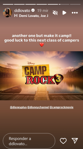 Demi Lovato deseja boa sorte à novo elenco de "Camp Rock" • Instagram/ Demi Lovato