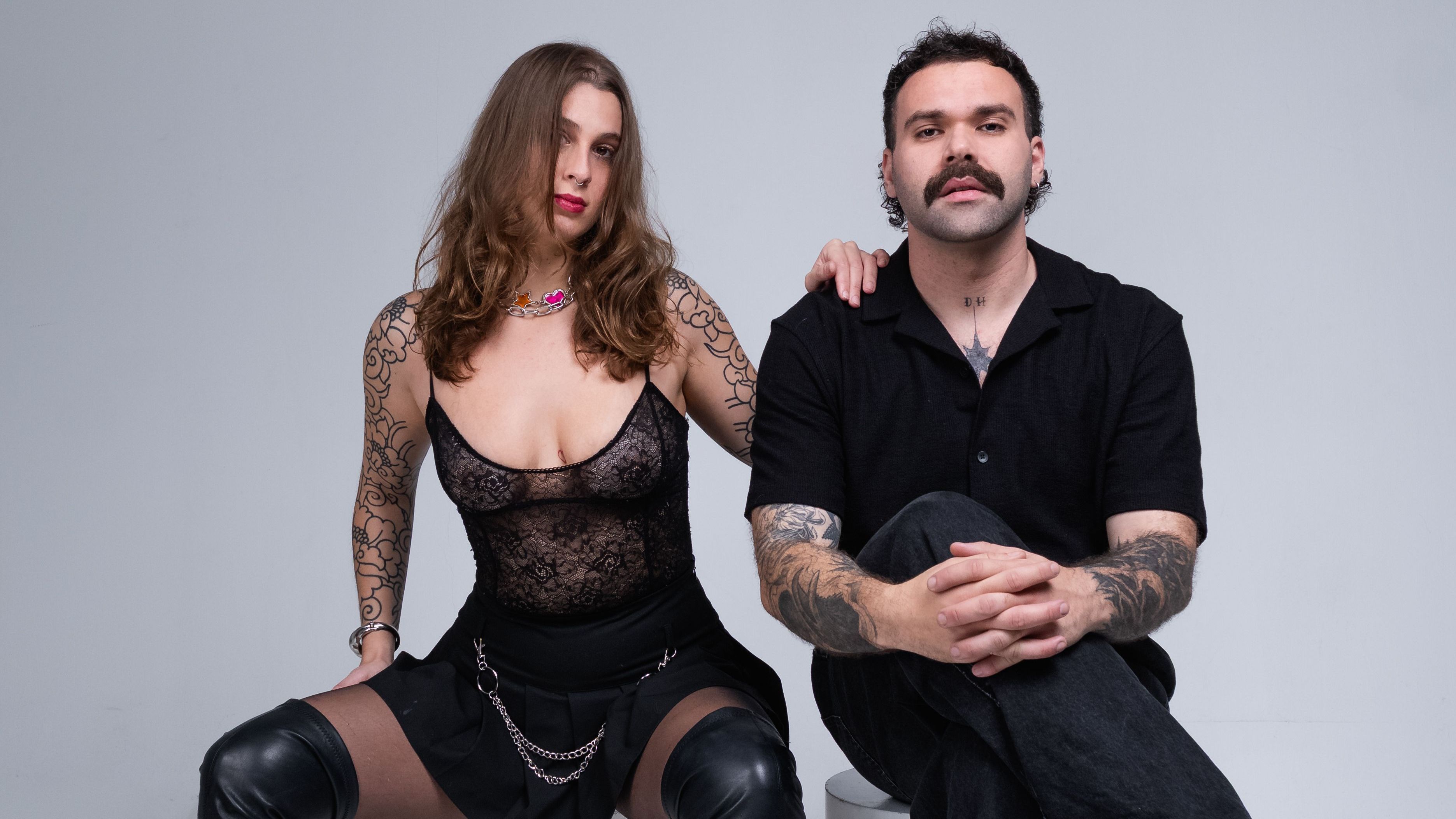 Dhara e Yago participaram do reality show "Terceira Metade", do Globoplay