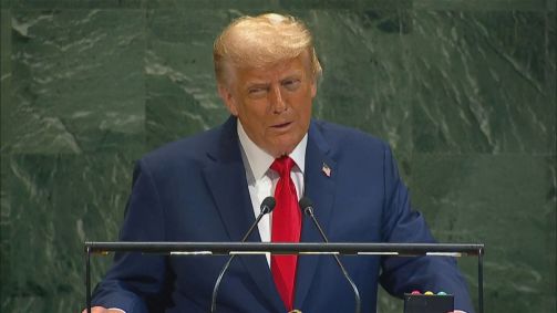 Donald Trump discursa na Assembleia Geral da ONU