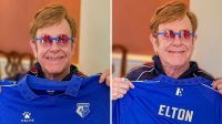 Watford vai usar uniforme em homenagem a Elton John, ex-dono do clube